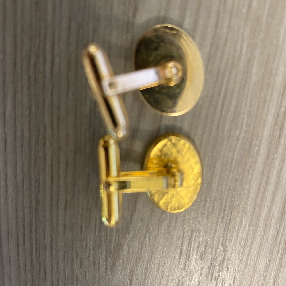 Vintage Christian Dior cuff links - Picture 3 of 3